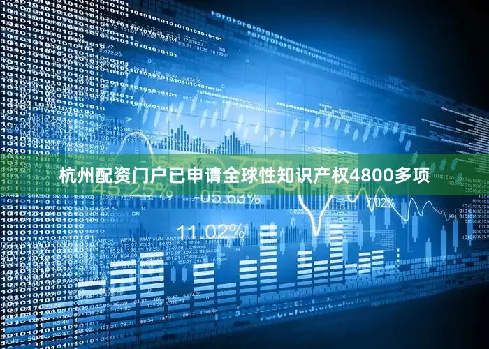 杭州配资门户已申请全球性知识产权4800多项